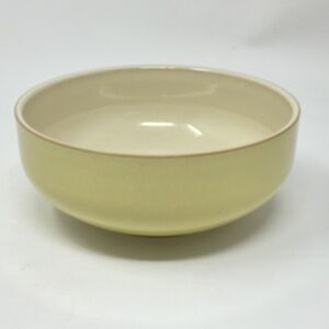 Denby Fire (retired) Stoneware Cream Yellow Soup Cereal Bowls (14 available)